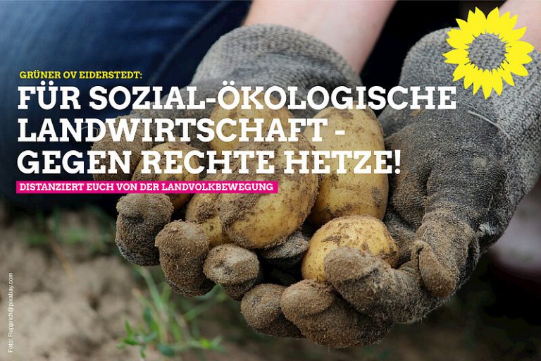 Pressemitteilung des OV Eiderstedt: Grüne gegen Rechtspopulismus